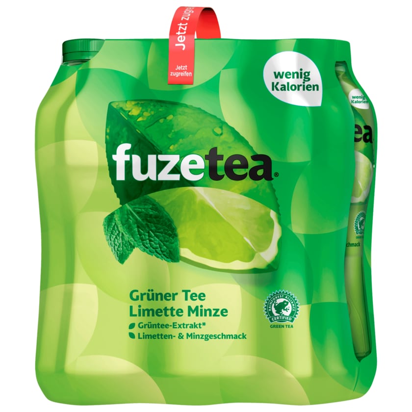 Fuze Tea Grüner Tee Limette Minze 6x1l